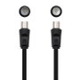 Nanocable Cable Coaxial 3C-2V de 1,8 m con Conector 9,5 mm Macho/Hembra